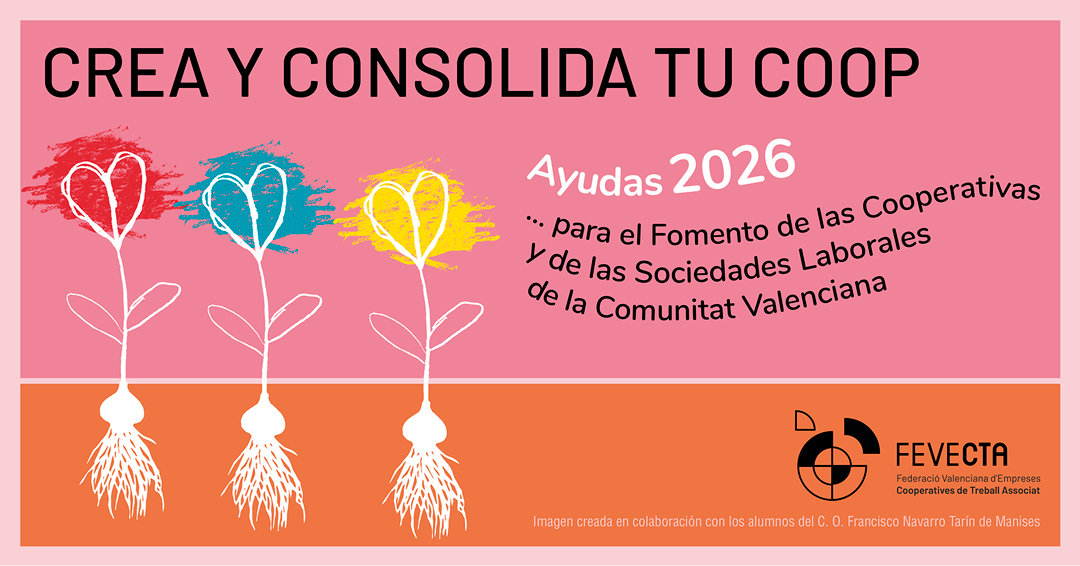 Ampliado el plazo de solicitud de ayudas ESEILS i ESCREA de la GVA para las cooperativas valencianas